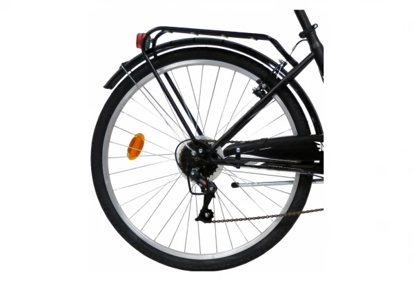 VTC 26'' Rétro City Rigide Femme Acier Montana - 6 Vitesses - Enjambement Bas 4 VTC 26'' Rétro City Rigide Femme Acier Montana - 6 Vitesses - Enjambement Bas – Image 2