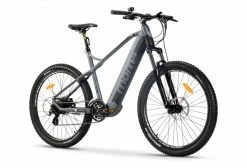 VTT Electrique Semi-Rigide Moma Bikes E-MTB 27.5'' Shimano Altus 8V Gris