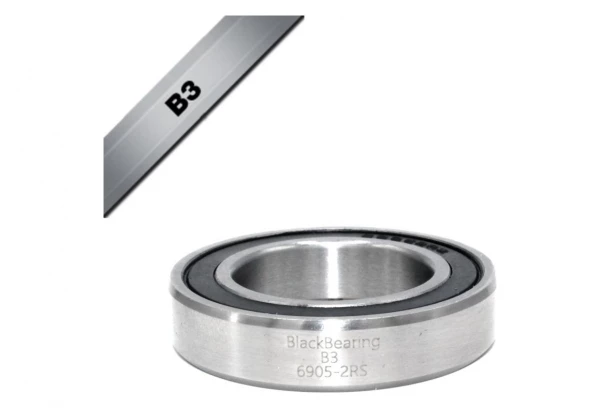 Black-bearing Roulement B3 - BLACKBEARING - 61905-2rs / 6905-2rs 3 Black-bearing Roulement B3 - BLACKBEARING - 61905-2rs / 6905-2rs