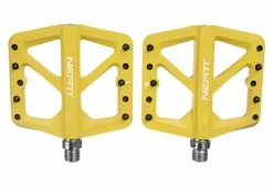 Paire De Pédales Plates Neatt Composite 5 Picots Jaune
