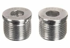 Capots D'Axe De Pédales Neatt Attack V2/Oxygen V2 Argent (x2)