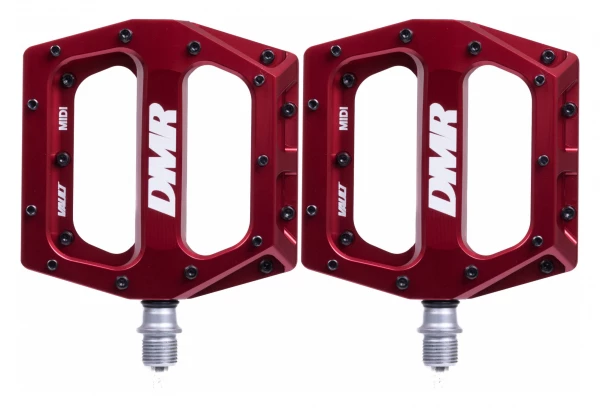 Paire De Pédales Plates DMR Vault Midi Rouge 3 Paire De Pédales Plates DMR Vault Midi Rouge