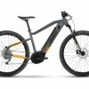 VTT Electrique Semi-Rigide Haibike HardNine 4 400 Wh 29 ' Shimano Alivio M3100 9V Gris / Orange 2022