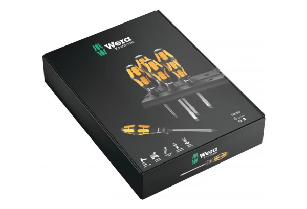 Wera - Set De Tournevis Kraftform Burin à Vis 932/6 4 Wera - Set De Tournevis Kraftform Burin à Vis 932/6 – Image 2