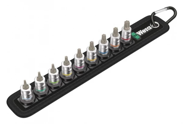 Wera - Set D'Embouts Belt A 3 Torx HF Zyklop Avec Fonction De Maintien 3 Wera - Set D'Embouts Belt A 3 Torx HF Zyklop Avec Fonction De Maintien