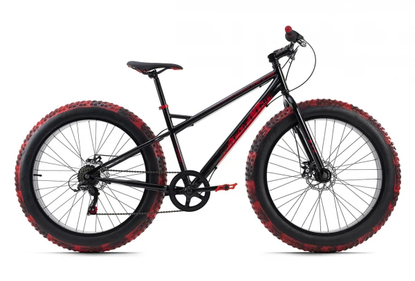 VTT Fatbike 26'' SNW2458 Noir-rouge TC 43 Cm KS Cycling 3 VTT Fatbike 26'' SNW2458 Noir-rouge TC 43 Cm KS Cycling