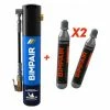 Pack 1 Capsule BIMPAIR - 88g CO2 Raccord Rapide + 2 Cartouches
