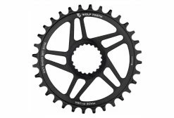 Wolf-tooth Plateau Wolf Tooth Direct Mount Shimano Boost 3 Mm Drop-Stop ST Pour Shimano HyperGlide+ 12 Vitesses Noir