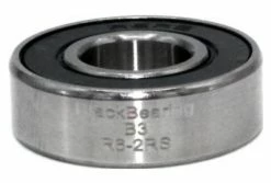 Black-bearing Roulement Black Bearing R6-2RS 9.53 X 22.23 X 7.14 Mm
