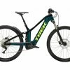 VTT Électrique Tout-Suspendu Trek Powerfly FS 4 Shimano Deore 10V 500 Wh 29'' Aquatic / Noir 2023