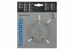 SHIMANO Plateau DEORE 22 Dents Entraxe 64 / 4 Branches FC-M532 9V Argent