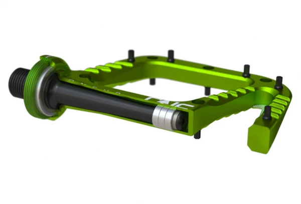 OneUp Paire De Pédales Aluminium Rouge 5 OneUp Paire De Pédales Aluminium Rouge – Image 3