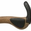 Poignées Avec Bar End Ergon GP3 BioKork Marron Noir -Vélos Soldes Boutique 59dc7f4ddb029