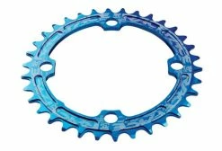 RACE FACE Mono Plateau Narrow Wide 104mm Bleu