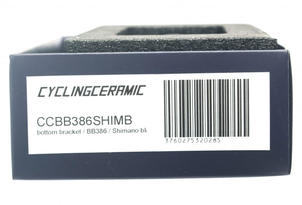 Boitier De Pédalier CyclingCeramic BB Evo 386 Shimano Noir 6 Boitier De Pédalier CyclingCeramic BB Evo 386 Shimano Noir – Image 4