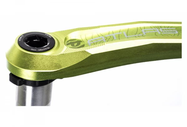 Manivelles Race Face Atlas Cinch Direct-Mount Axe 83mm (sans Boitier) Vert 5 Manivelles Race Face Atlas Cinch Direct-Mount Axe 83mm (sans Boitier) Vert – Image 3