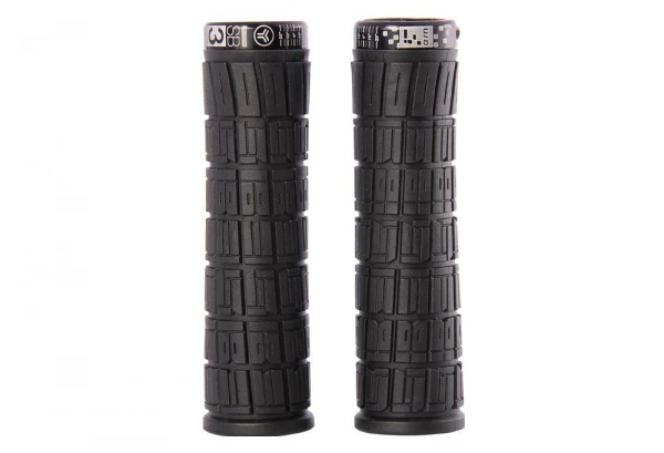 Poignées Lock On SB3 Flowy AM Noir/Noir 3 Poignées Lock On SB3 Flowy AM Noir/Noir