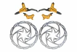 Paire De Freins Formula Cura 4 (disques 203mm) Or