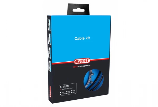 Kit De Câbles De Frein Elvedes Pro-Line Etanche Black Diamètre 4.2mm 3 Kit De Câbles De Frein Elvedes Pro-Line Etanche Black Diamètre 4.2mm