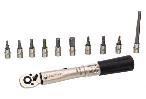 Clé Dynamométrique 1/4'' Neatt Set 2-24Nm 3/4/5/6/8/10mm T20/25/30 4 Clé Dynamométrique 1/4'' Neatt Set 2-24Nm 3/4/5/6/8/10mm T20/25/30 – Image 2