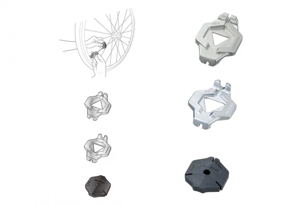 Clé à Rayons Topeak DuoSpoke Wrench 4 Clé à Rayons Topeak DuoSpoke Wrench – Image 2